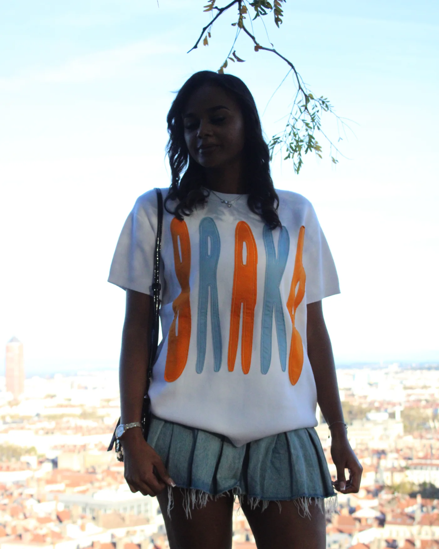 View 4 of Wordmark Knit Tee